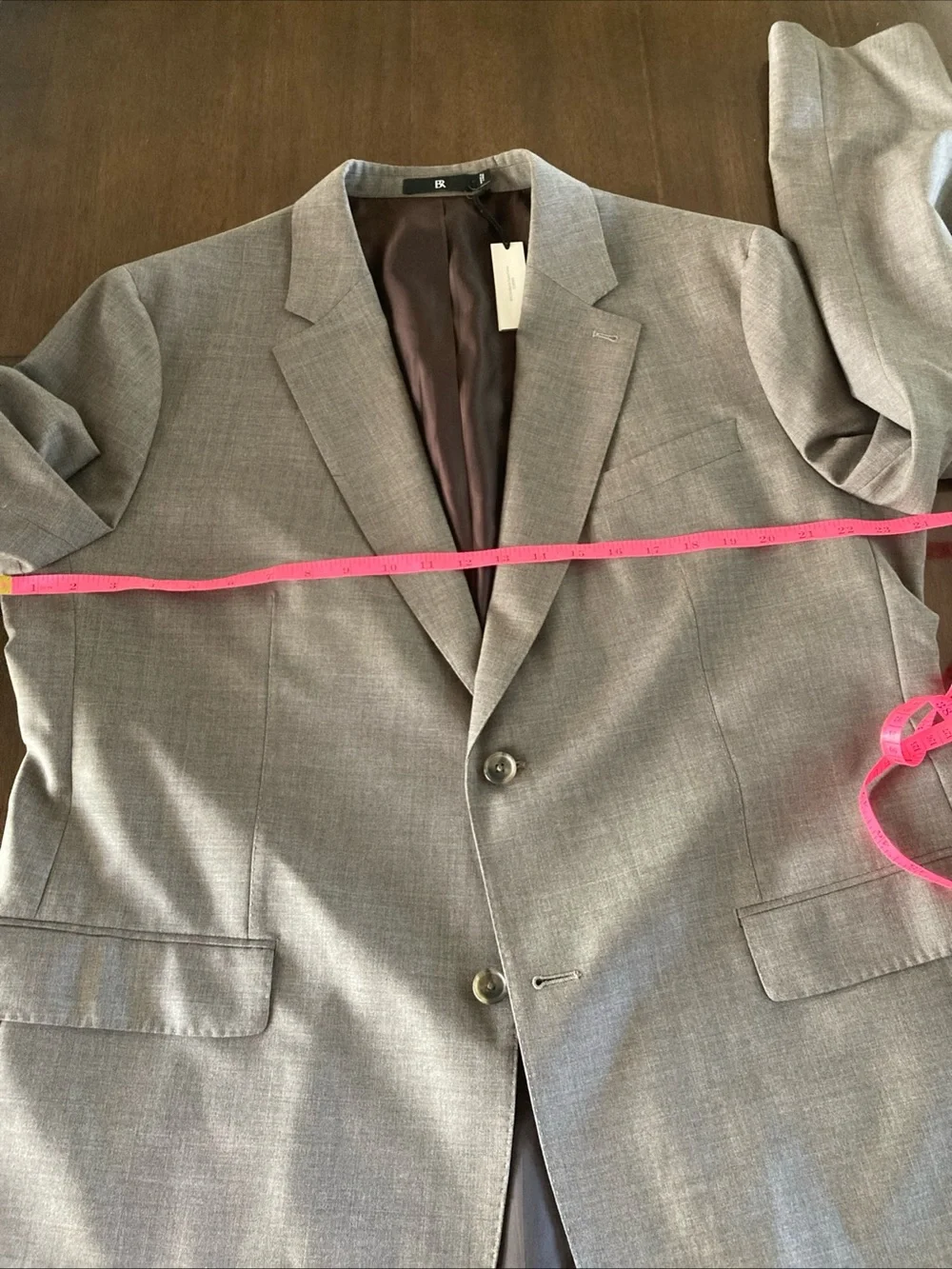 Banana Republic Vitale Barberis Canónico wool Men's- Tailored Sport Coat Taupe
